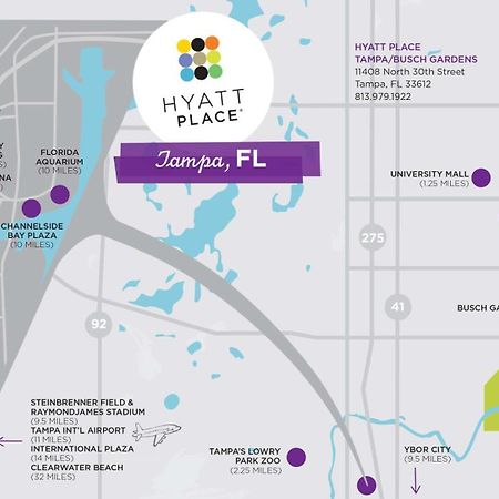 Hotel Hyatt Place Tampa Busch Gardens Zewnętrze zdjęcie