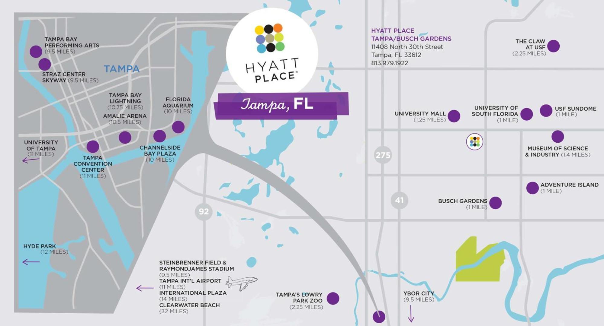 Hotel Hyatt Place Tampa Busch Gardens Zewnętrze zdjęcie